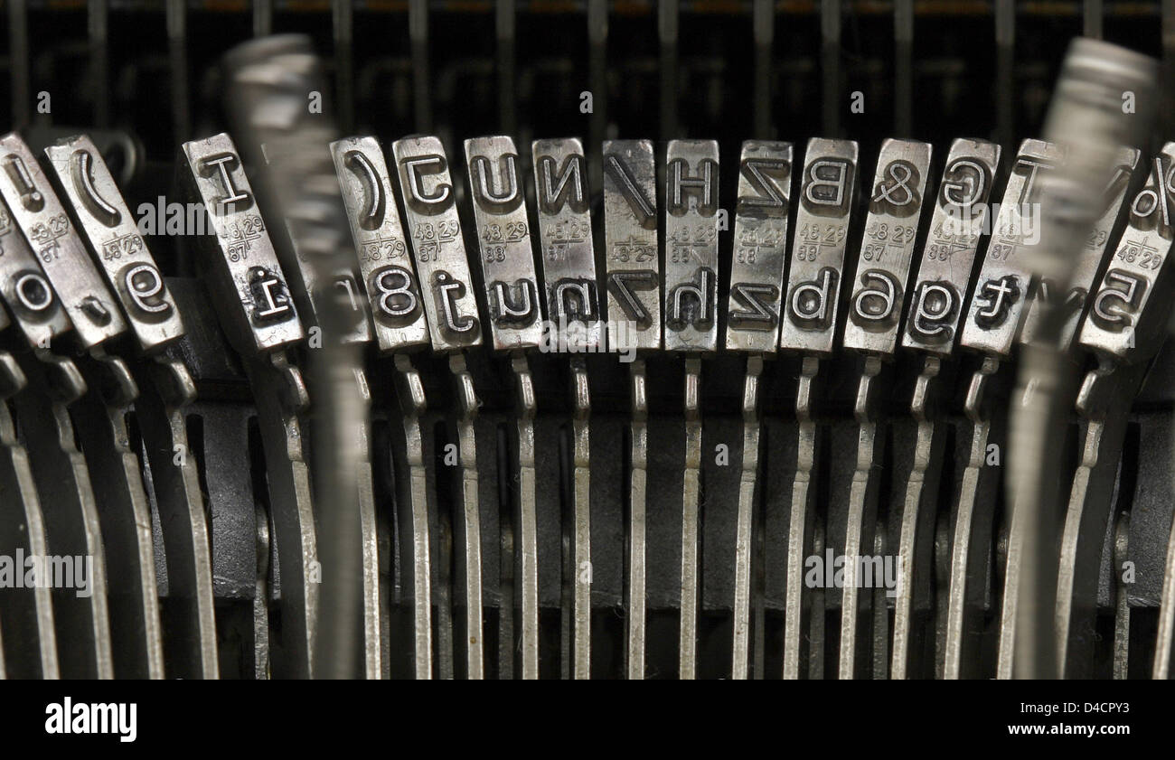 Typewriter Keys Banner