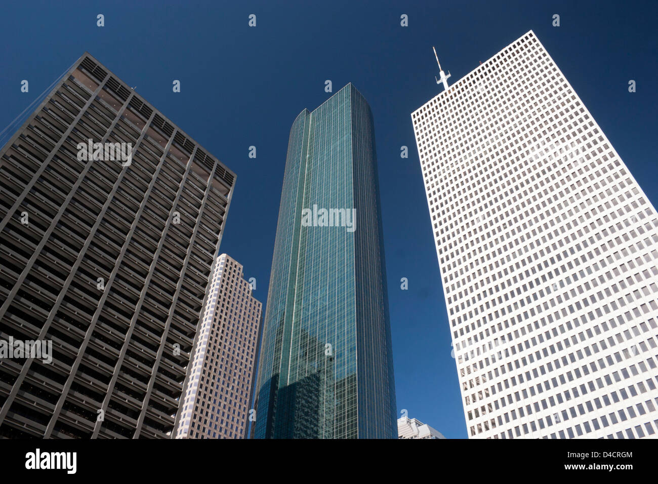 Buildings in Downtown Houston, Texas, USA Stock Photo - Alamy