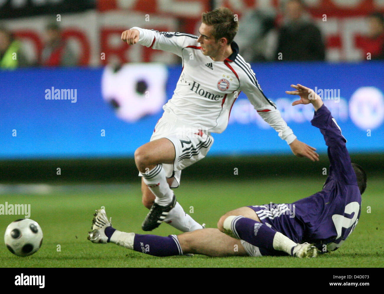 Anderlechts Killian Sardella Controls Ball During Editorial Stock Photo -  Stock Image