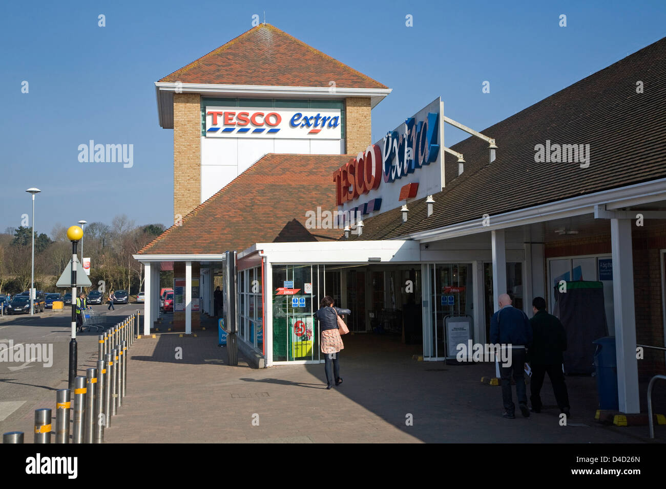Tesco Extra store at Martlesham, Suffolk, England Stock Photo Alamy