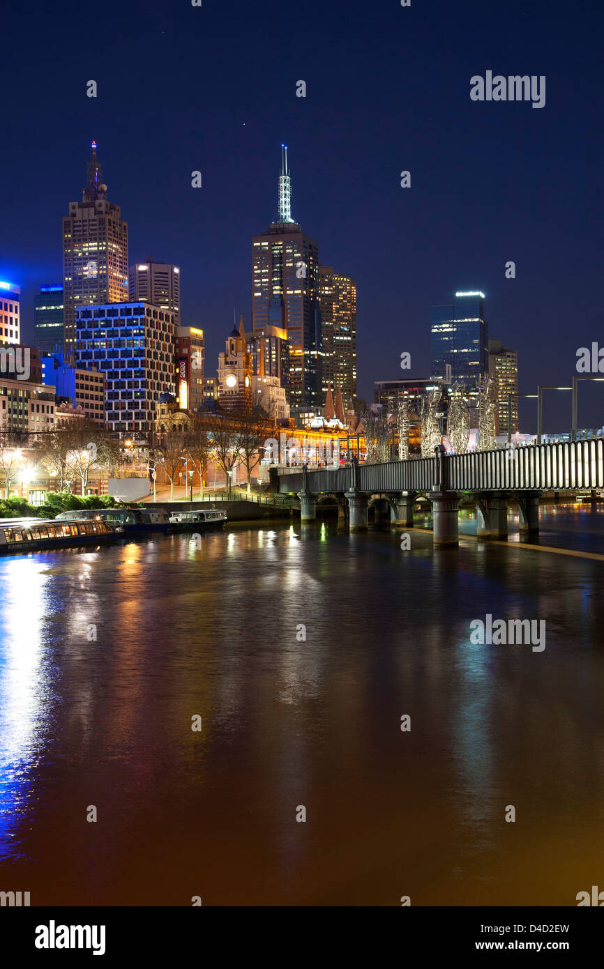 The Sandridge Bridge is a historic former railway bridge over the Yarra ...