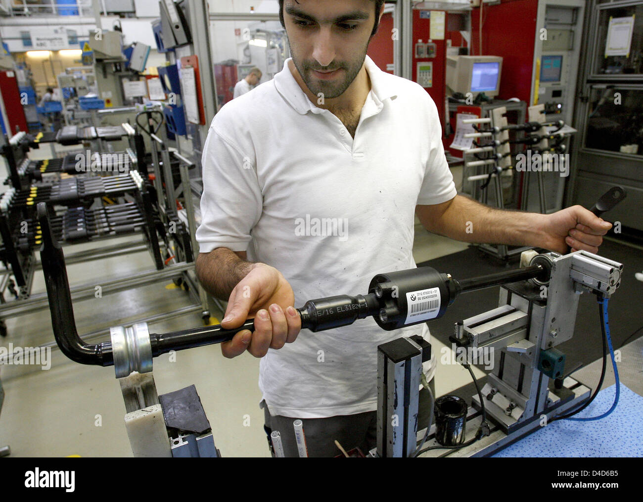 An employee of powertrain and suspension components producer ZF Sachs
