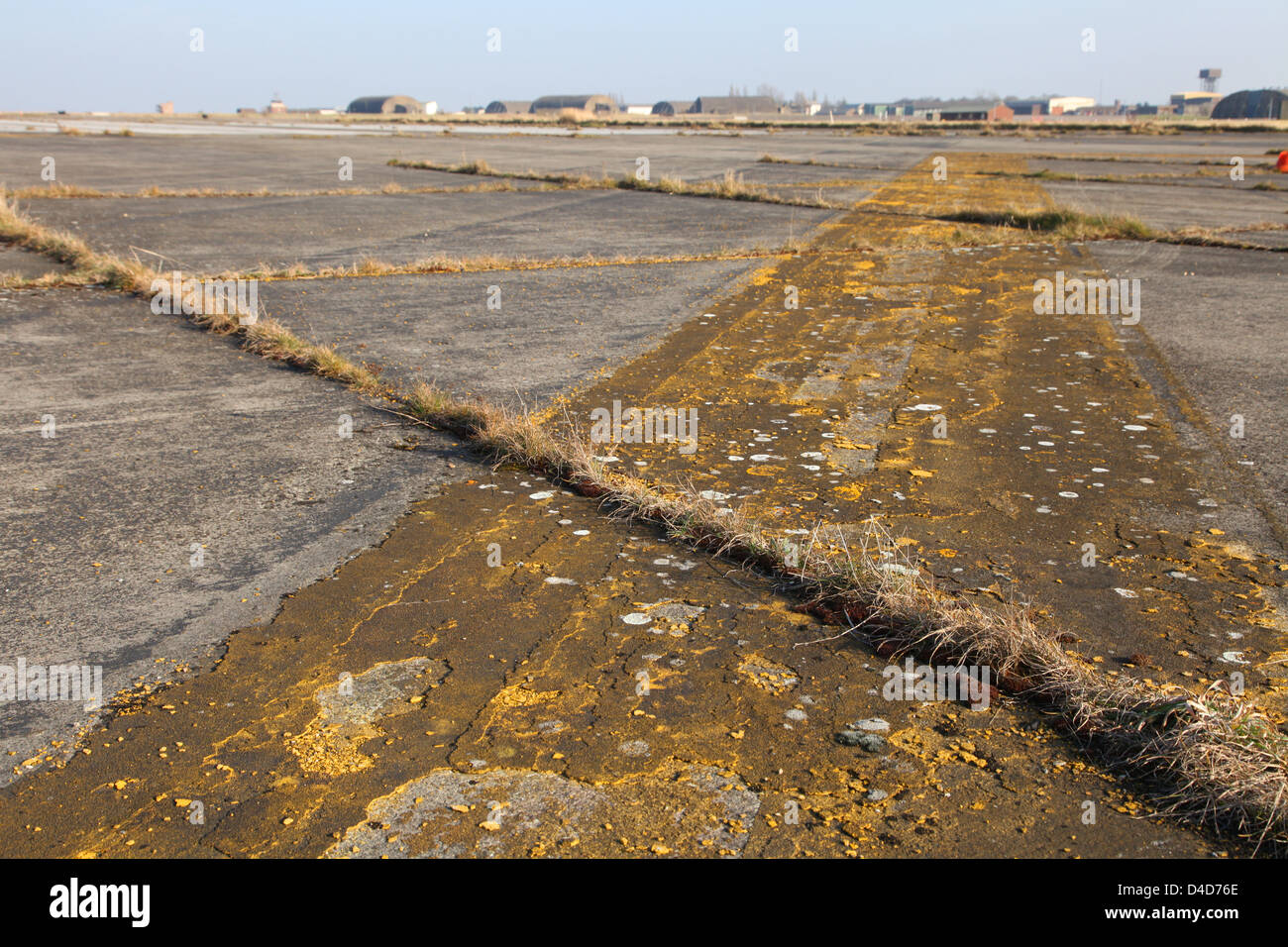 Upper Heyford Airbase Stock Photo