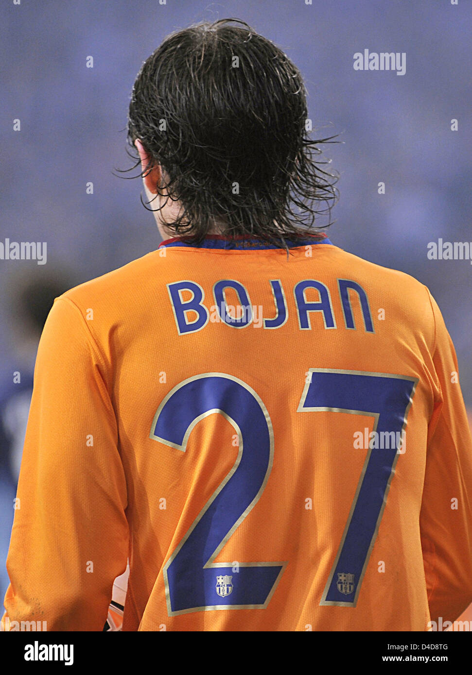 Barcelona's striker Bojan Krkic pictured in the UEFA Champions