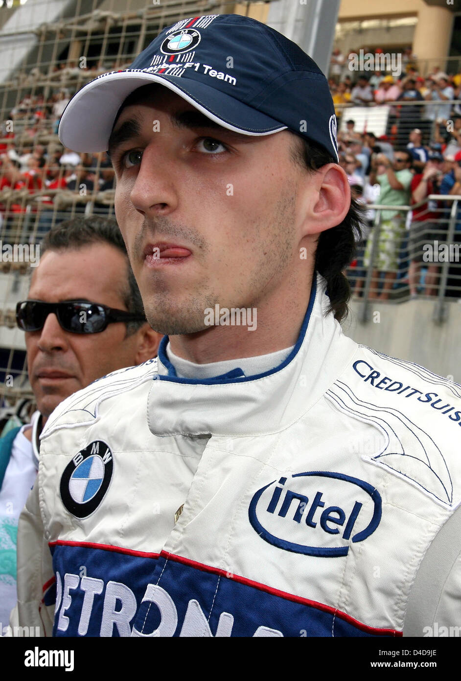 Polish Fomrula One driver Robert Kubica of BMW Sauber pictured in the