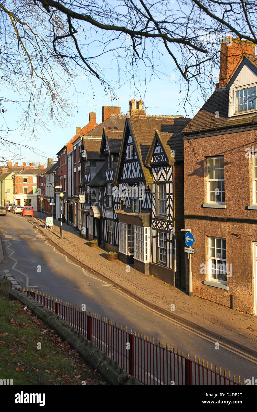 The Black And White Tudor House Tea Rooms In The High Street
