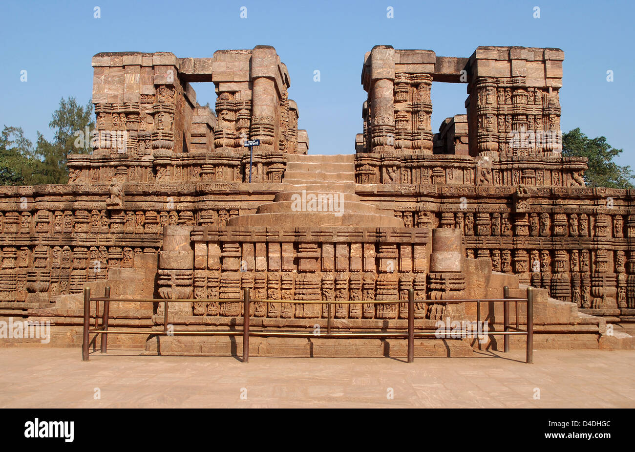 konark sun temple,orissa,india Stock Photo