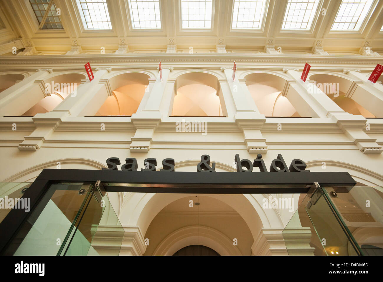 Fashion boutiques in the GPO Melbourne. Melbourne, Victoria, Australia Stock Photo Alamy