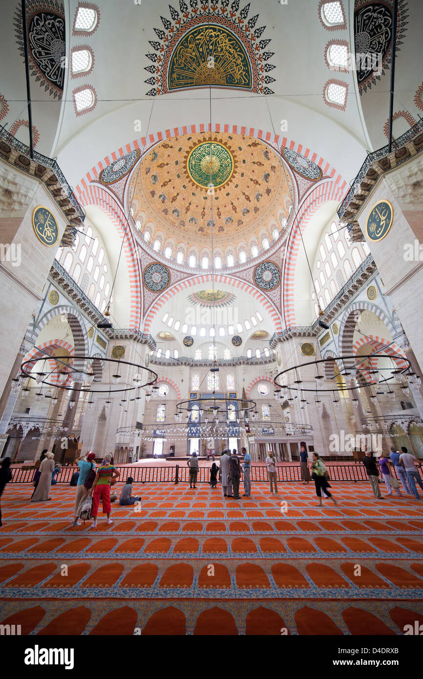 Suleymaniye Mosque Ottoman Imperial Mosque Interior