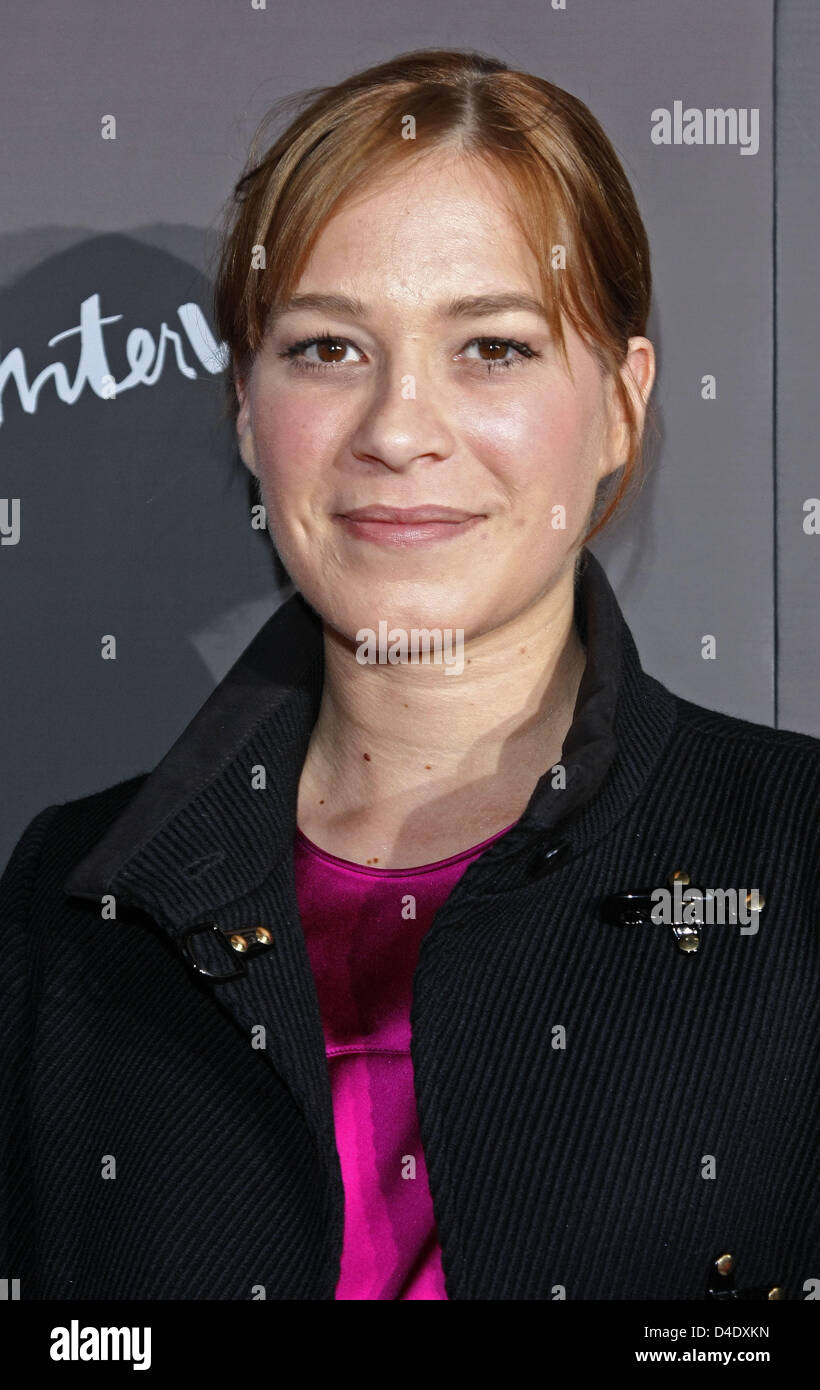 German actress Franka Potente arrives at the opening of Bryan Adams' photography collection exhibition 'Hear The World Ambassadors' at a gallery in Manhattan's Meatpacking Disctrict in New York City, USA, 1 May 2008. Photo: HUBERT BOESL Stock Photo