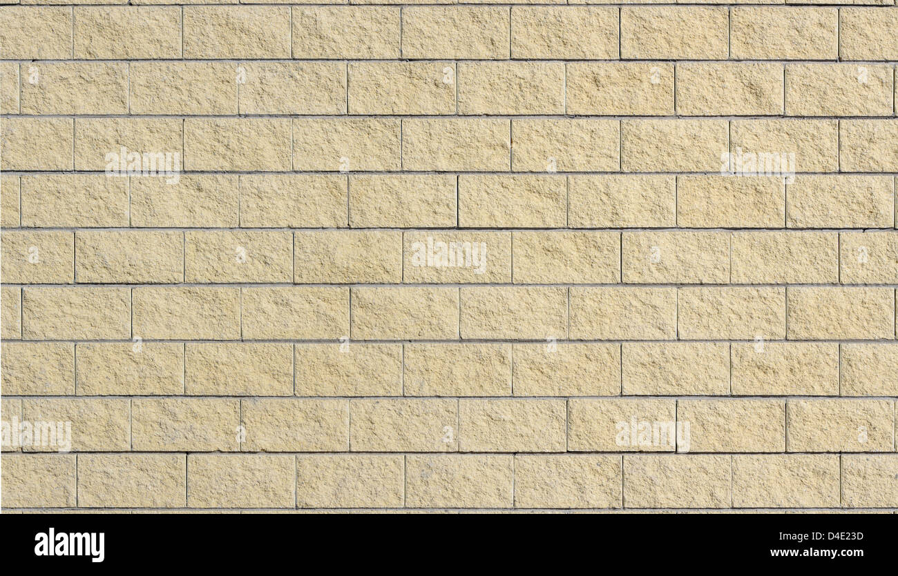 Bricking brickwork stone wall Stock Photo