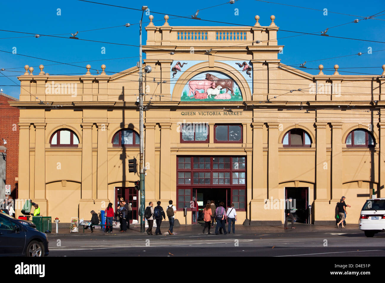 Queen Victoria Market.  Melbourne, Victoria, Australia Stock Photo