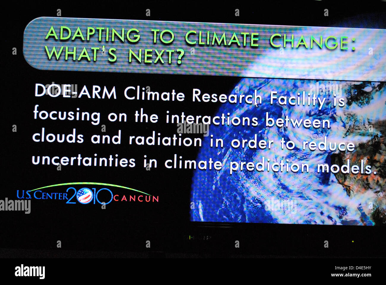 U.S. Scientists Present "Climate Change Research Program in the United