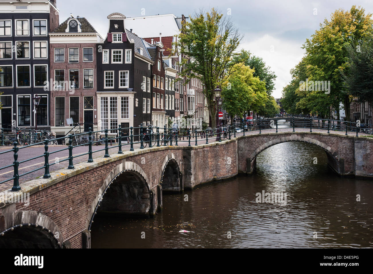 Canal bridges; Amsterdam, Netherlands Stock Photo - Alamy