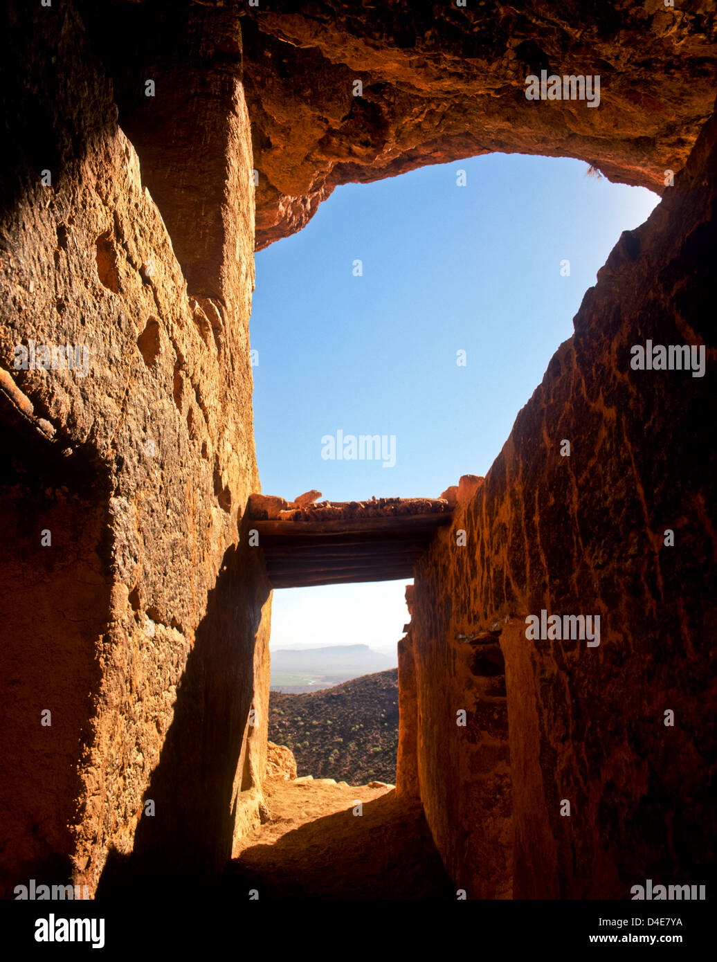 Tonto National Monument, Lower Ruin, Sinagua indians of Gila County, Central Arizona. USA Stock Photo