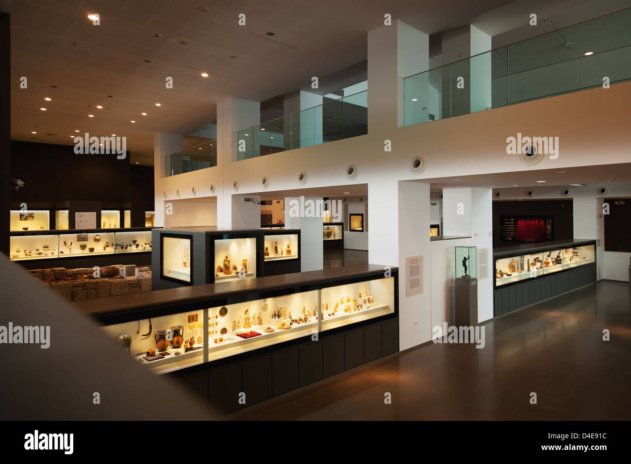 Pella Site Museum; Pella, Central Macedonia, Greece Stock Photo