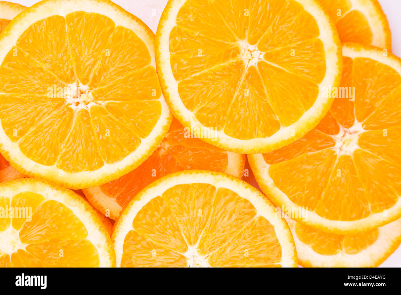 Orange rings as background Stock Photo Alamy