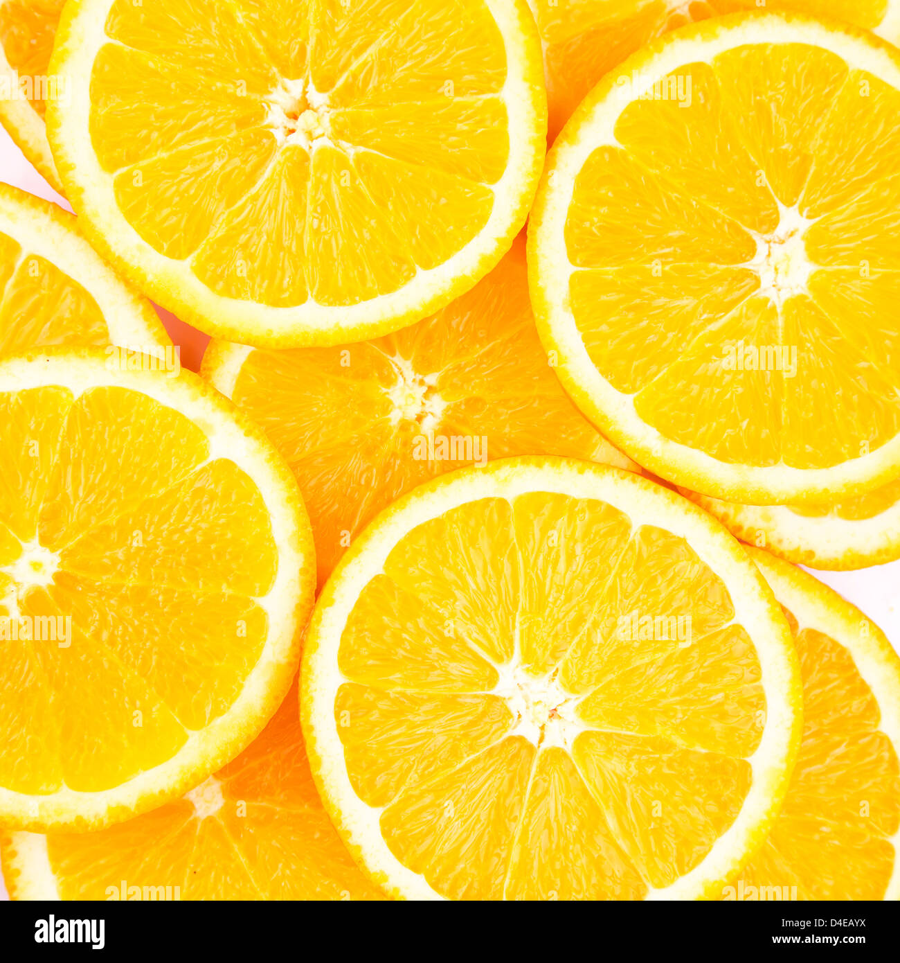 Orange rings as background Stock Photo Alamy