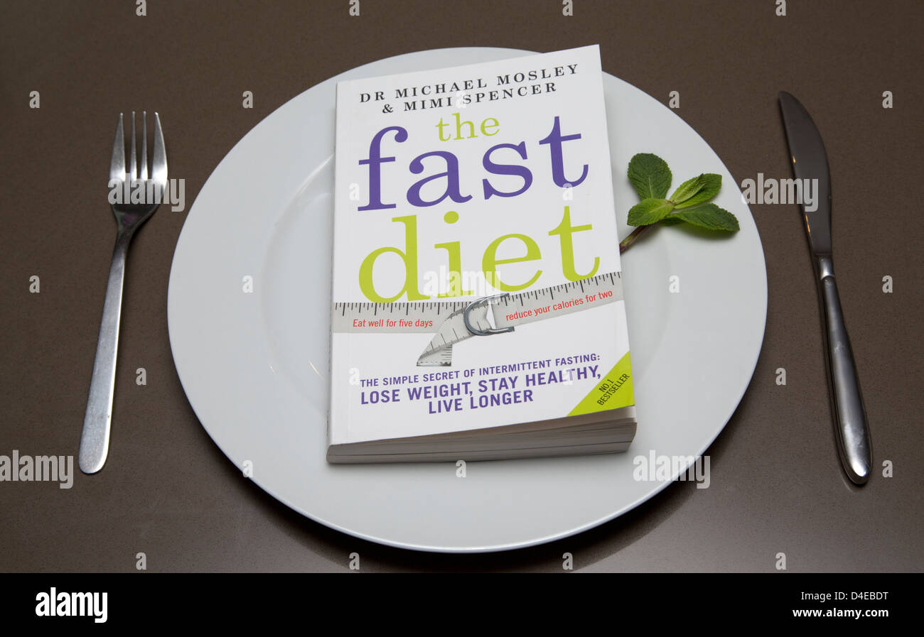 The Fast Diet Stock Photo