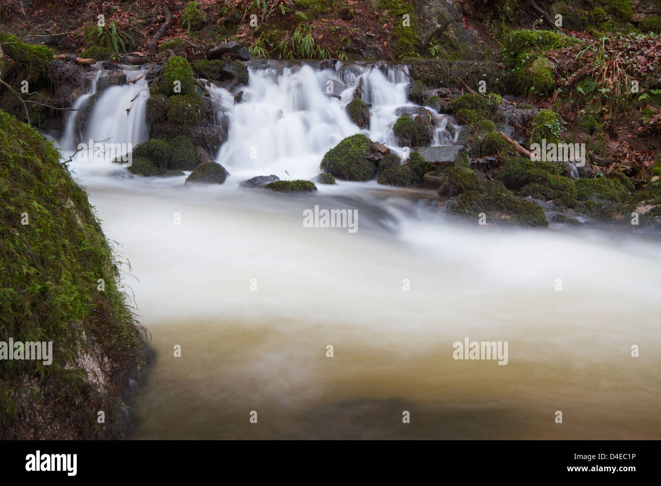 The River Kennall at Ponsanooth in Cornwall Stock Photo Alamy