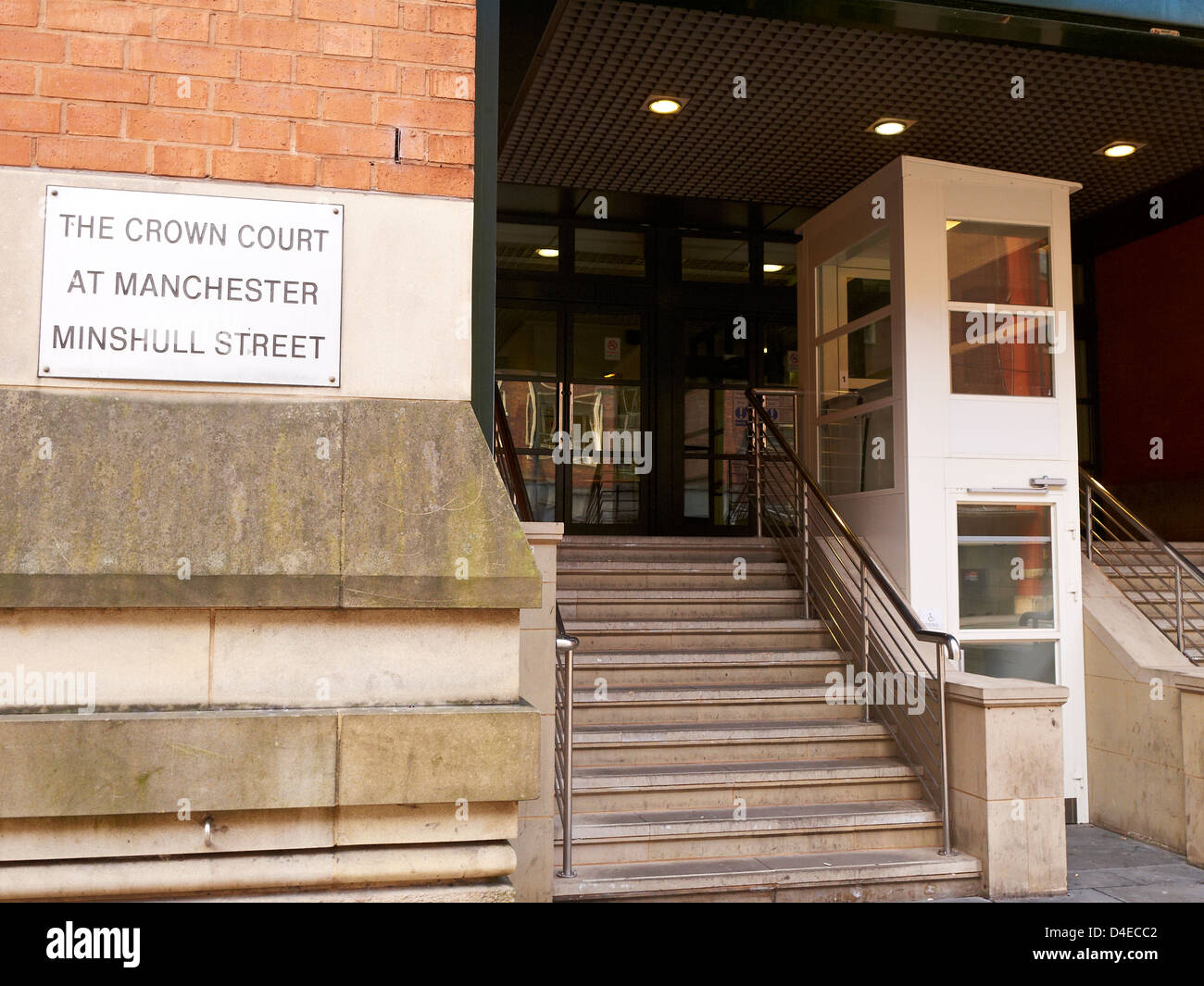 The Crown Court at Manchester Minshull Street, Manchester UK Stock Photo