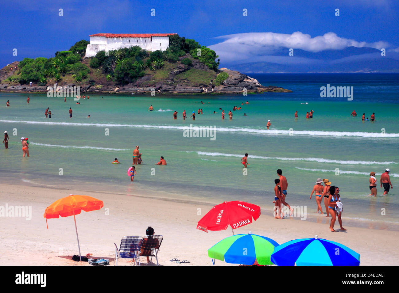 Cabo frio Beaches. Rio de janeiron, Brazil. Stock Photo