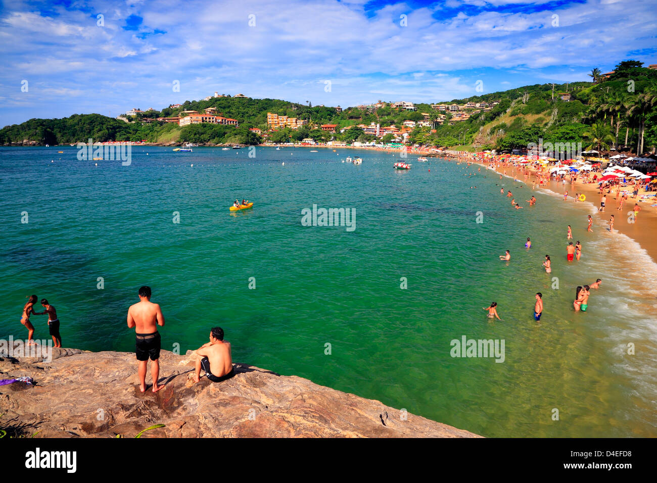 joao Fernandez beach, Buzios, Brazil. Stock Photo