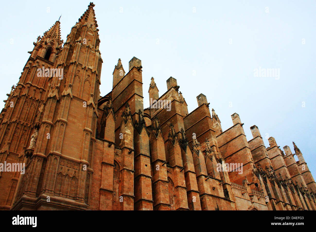 Church in Mallorca, Spain Stock Photo