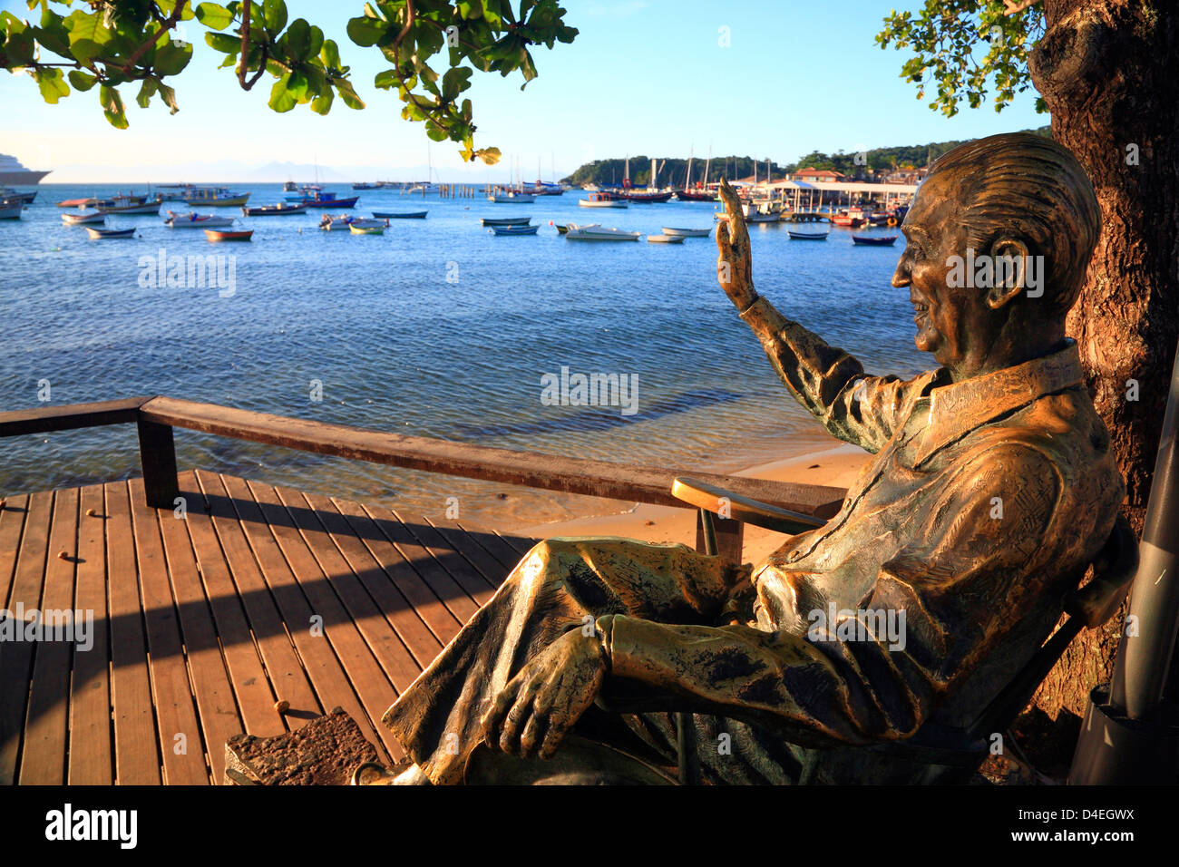 Buzios center beaches, Rio de Janeiro, Brazil. Stock Photo