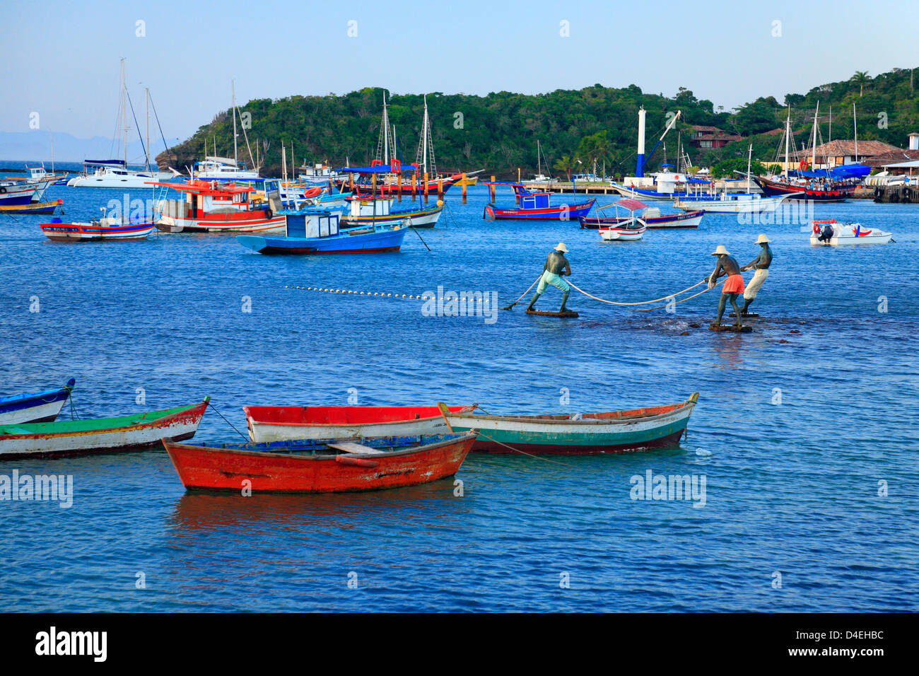 Buzios center beaches, Rio de Janeiro, Brazil. Stock Photo