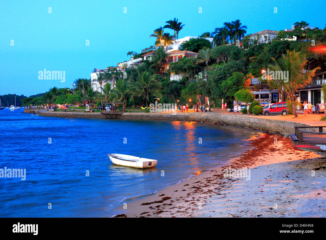 Buzios center beaches, Rio de Janeiro, Brazil. Stock Photo