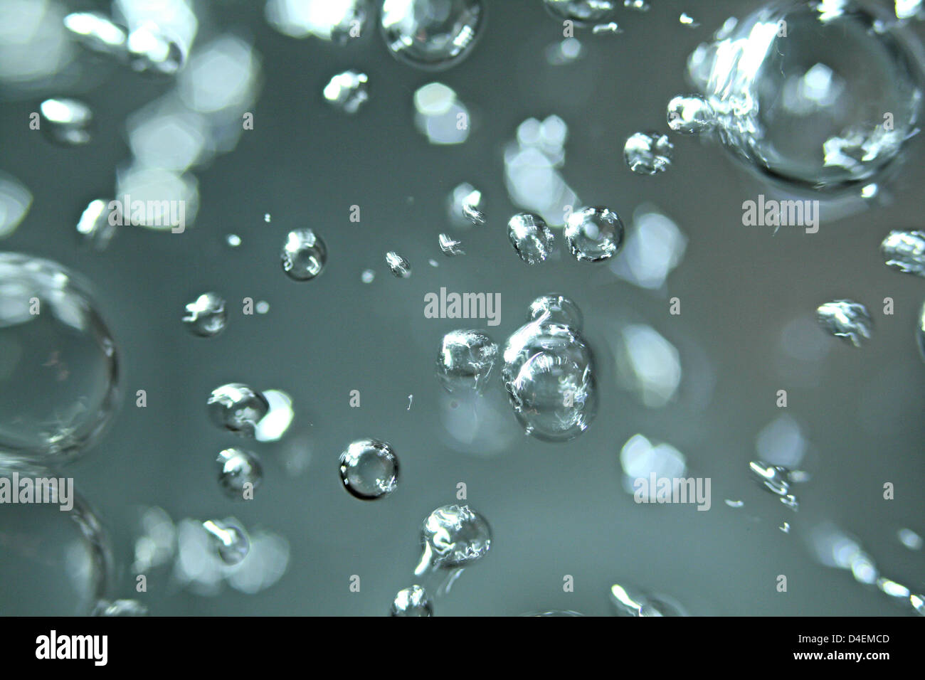 Air Bubbles in water Stock Photo Alamy