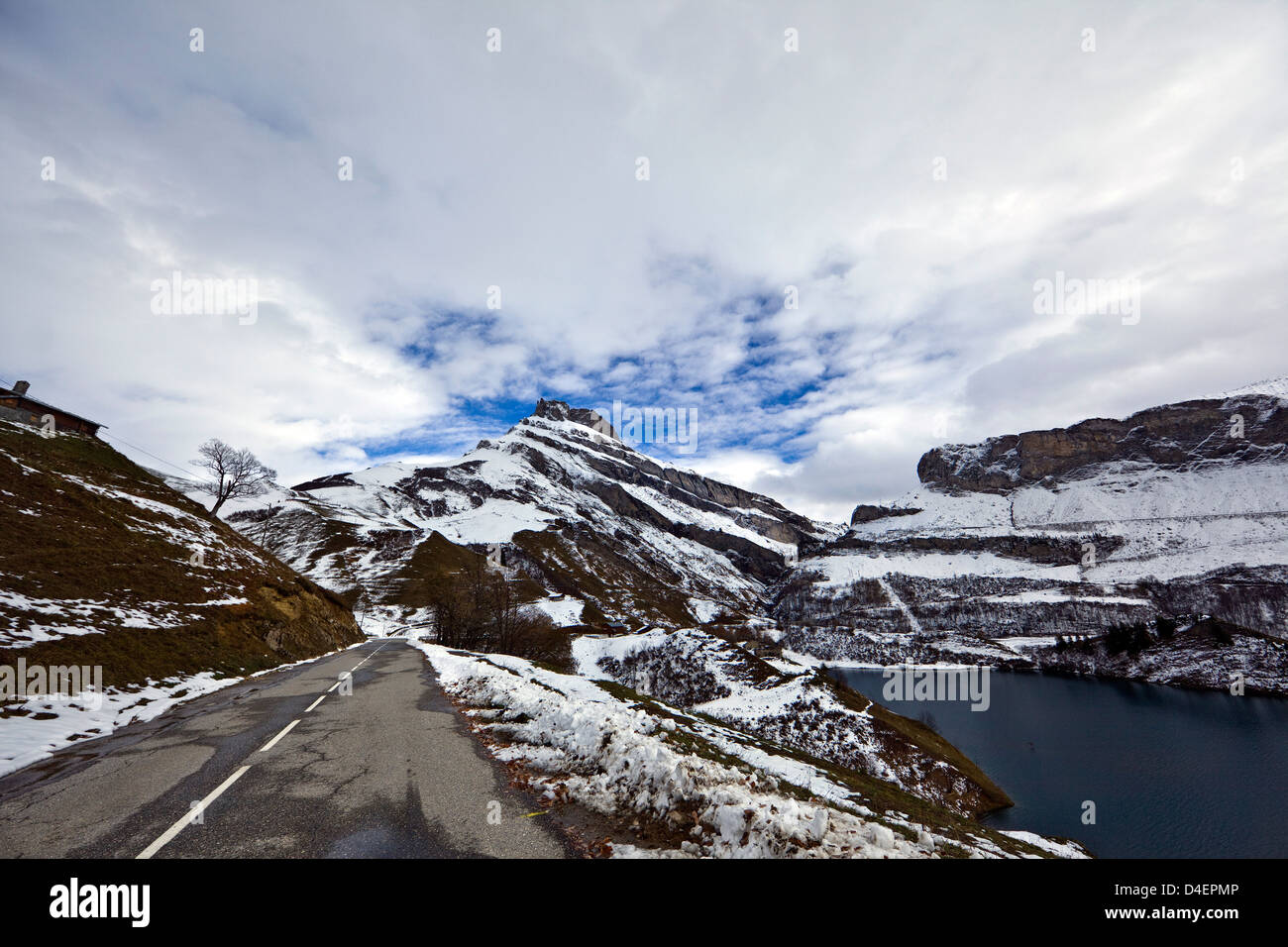 Cormet de Roselend (French Alps Stock Photo Alamy
