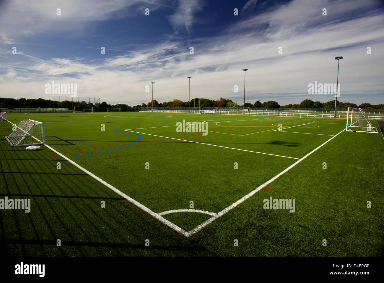 3G sports pitch Stock Photo