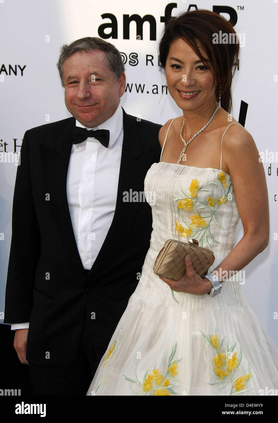 Jean Todd and Michelle Yeoh arrive at the amfAR Cinema Against Aids Gala at the 61st Cannes Film Festival in Cannes, France, 22 May 2008. Photo: Hubert Boesl Stock Photo