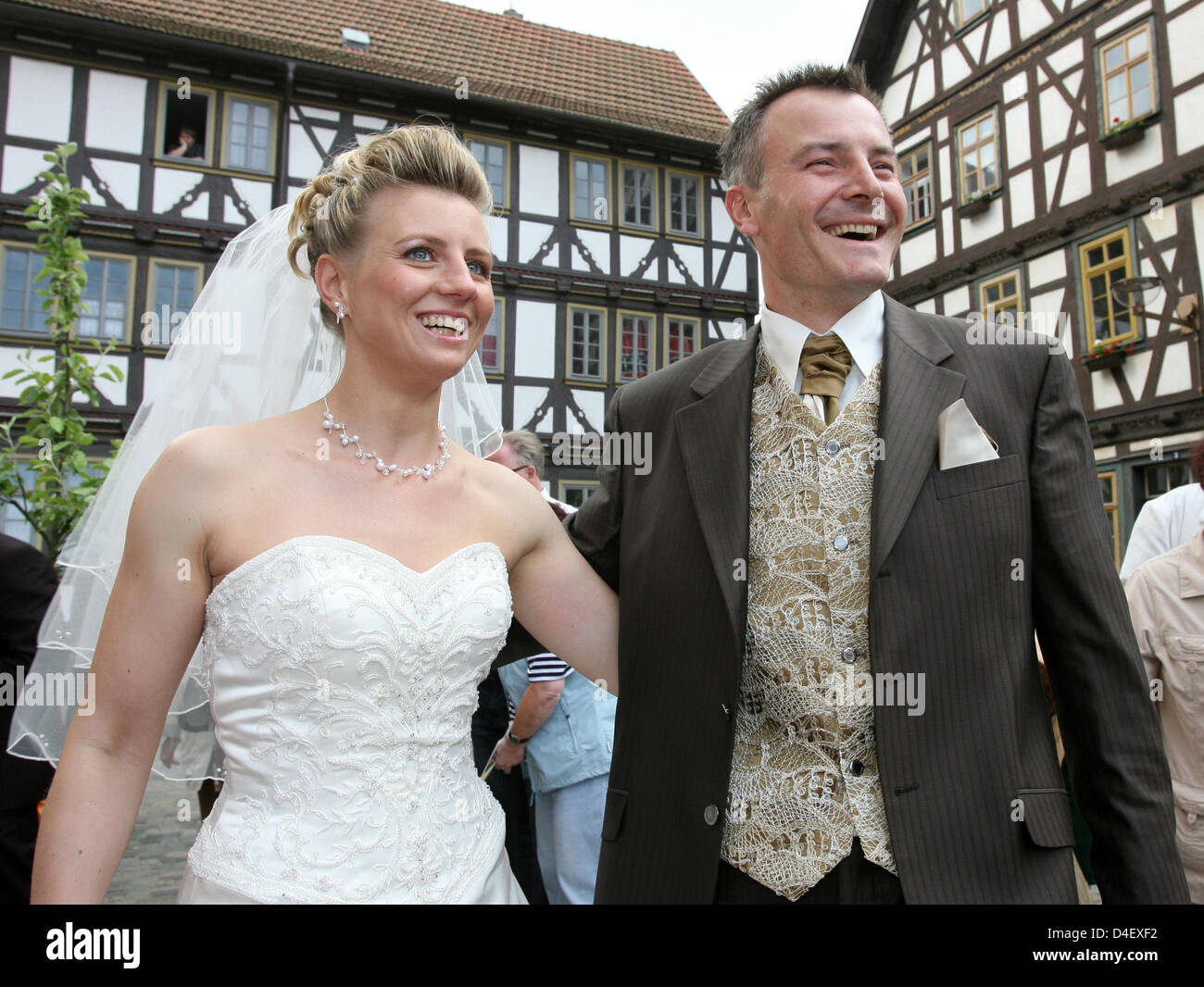 German three-times Olympic biathlon champion Sven Fischer (R) and his 