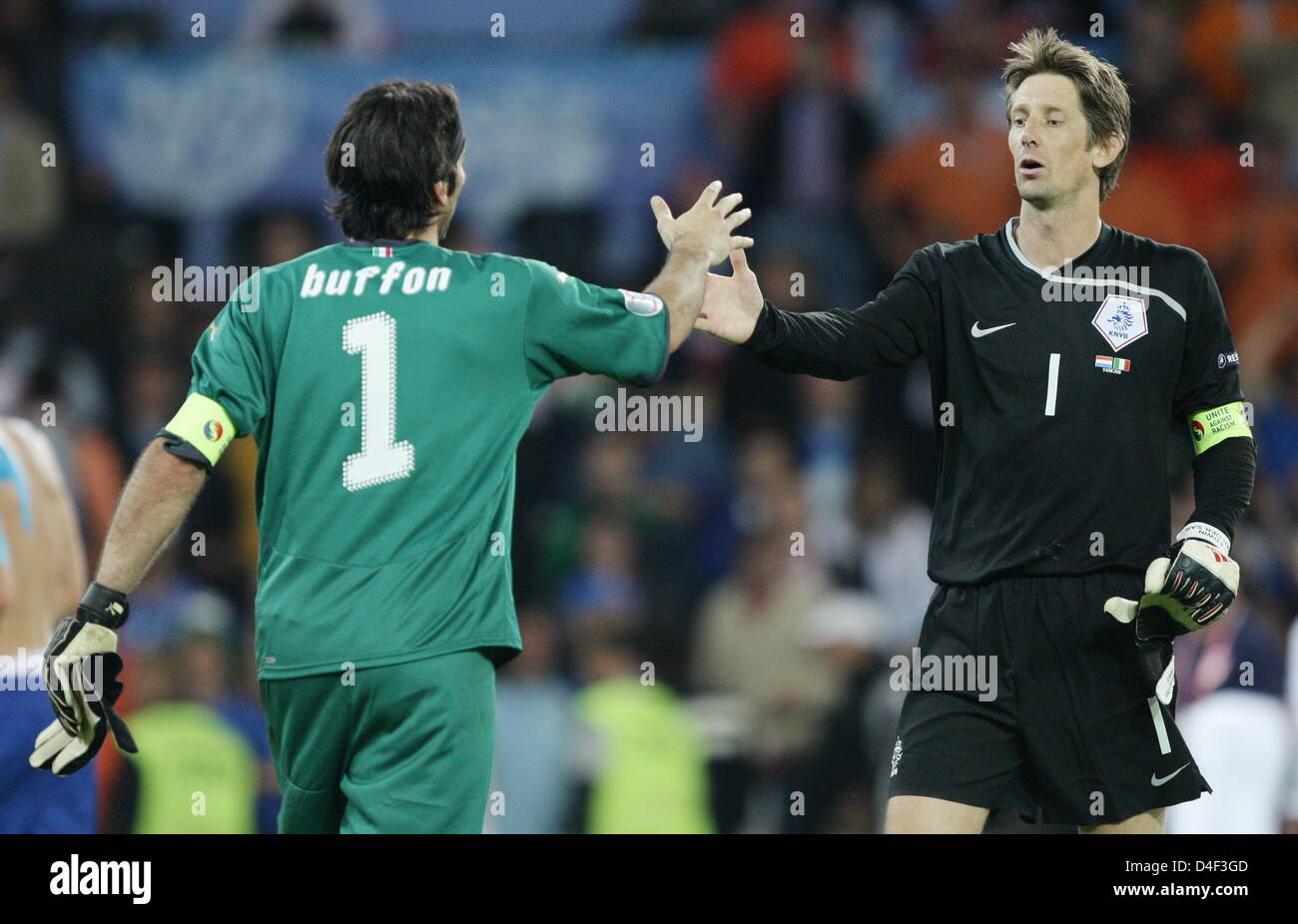 Edwin Van Der Sar Juventus And Buffon