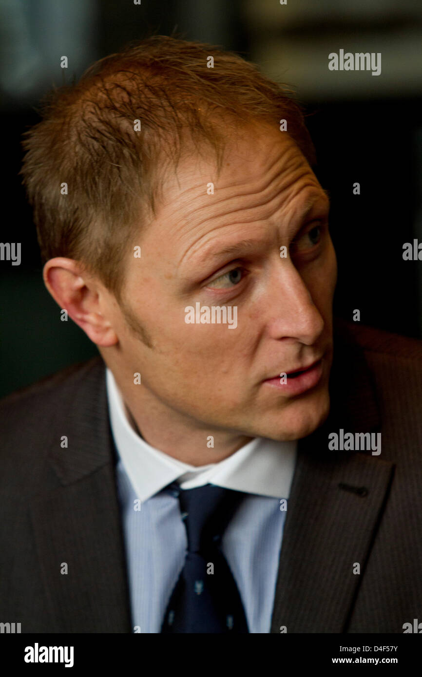 London, UK. 13th March 2013. SAS sniper Danny Nightingale arrives at court to hear if the courts of appeal will overturn his 18 month conviction for illegal possession of a gun and ammunition. Credit:  amer ghazzal / Alamy Live News Stock Photo