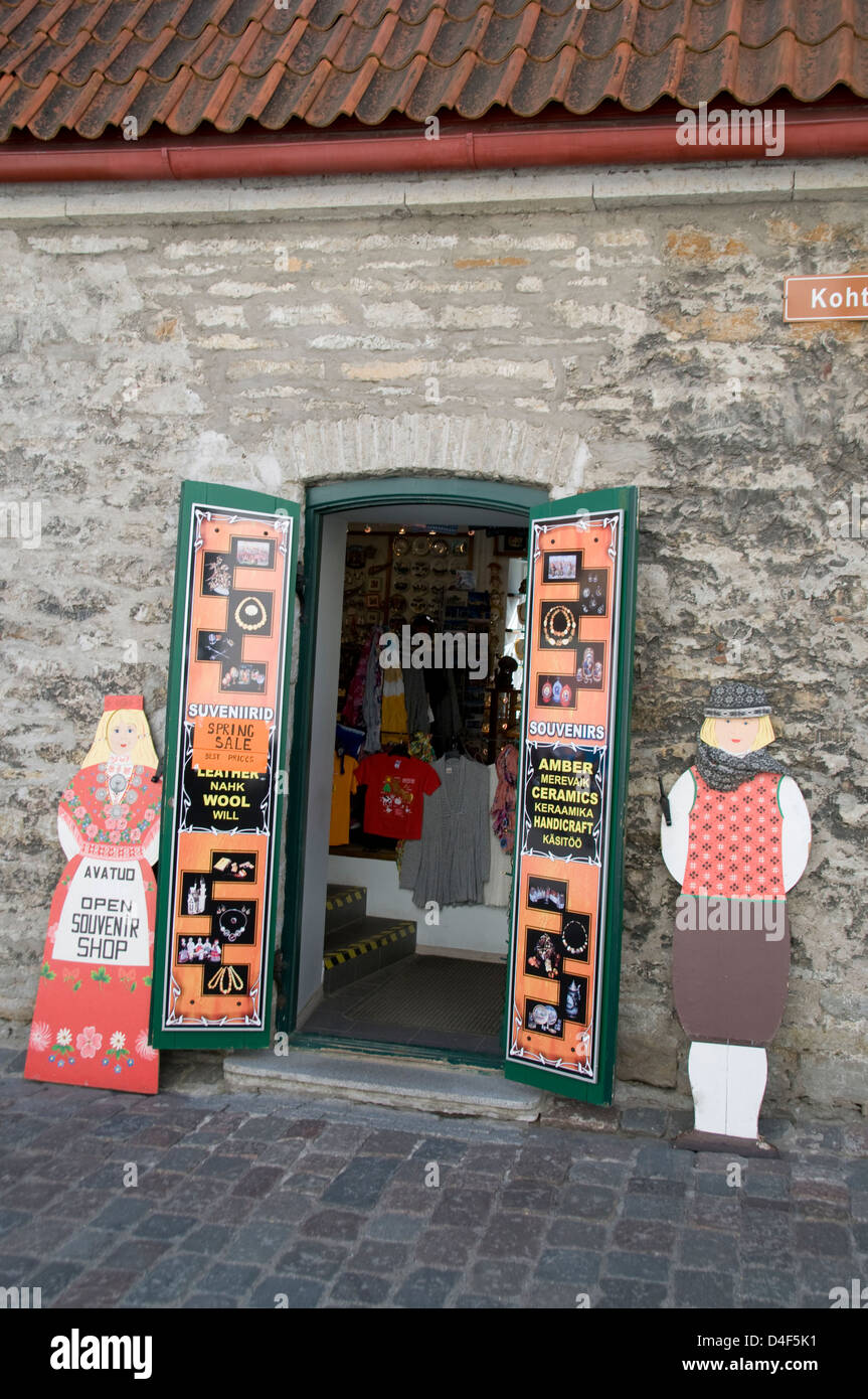 Souvenir shop in tallinn estonia hires stock photography and images