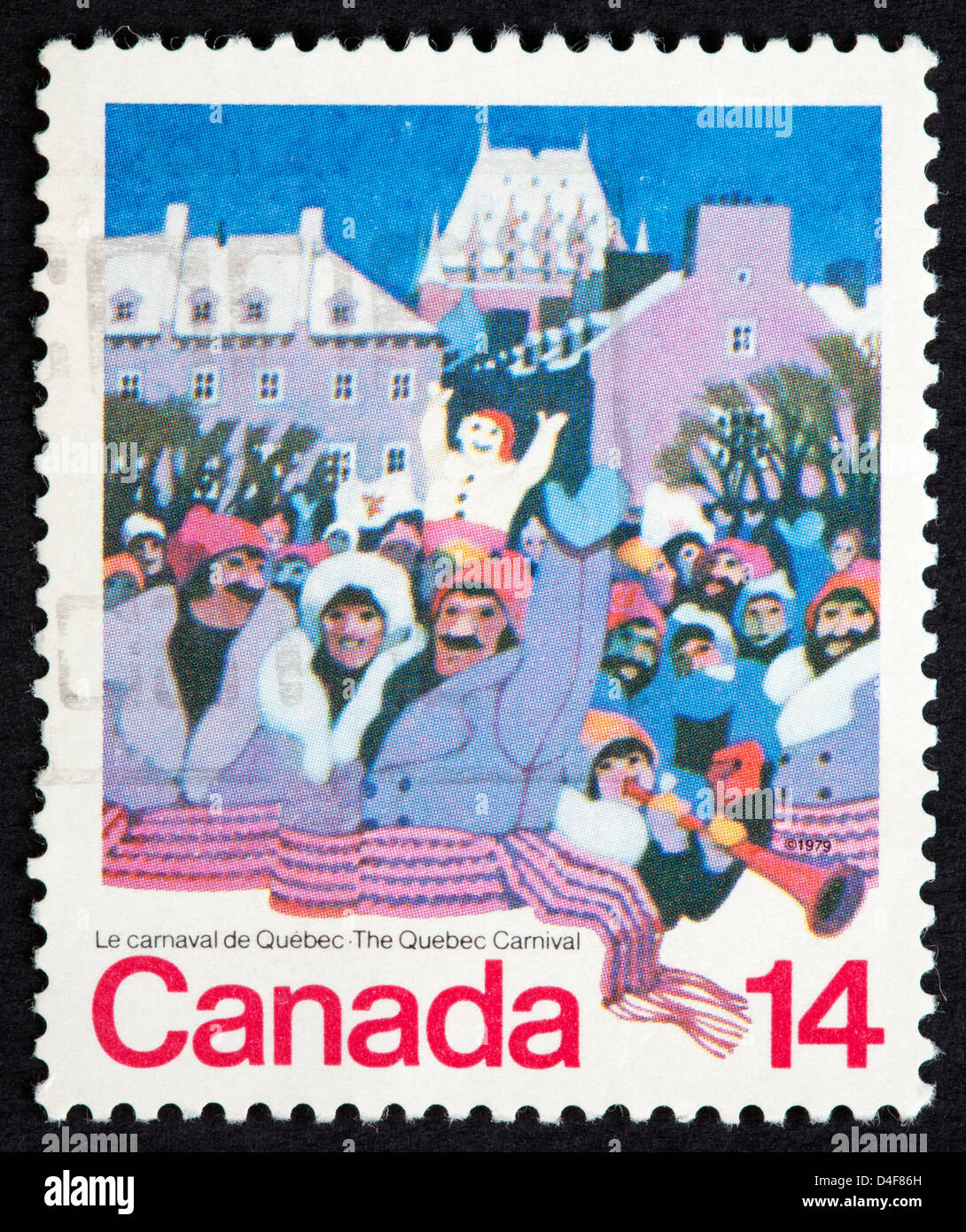 Canadian postage stamp Stock Photo Alamy