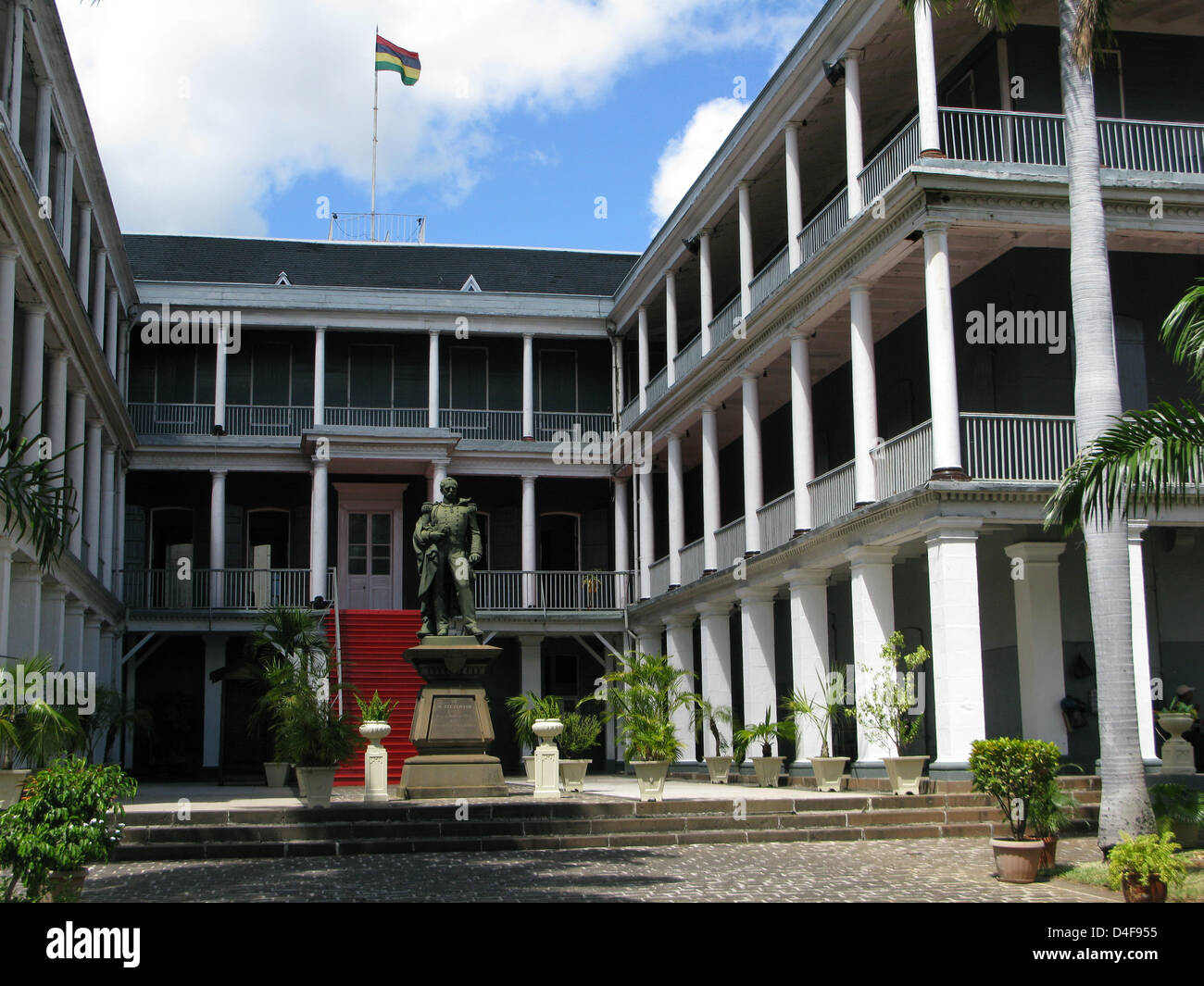 Government house port louis mauritius hires stock photography and
