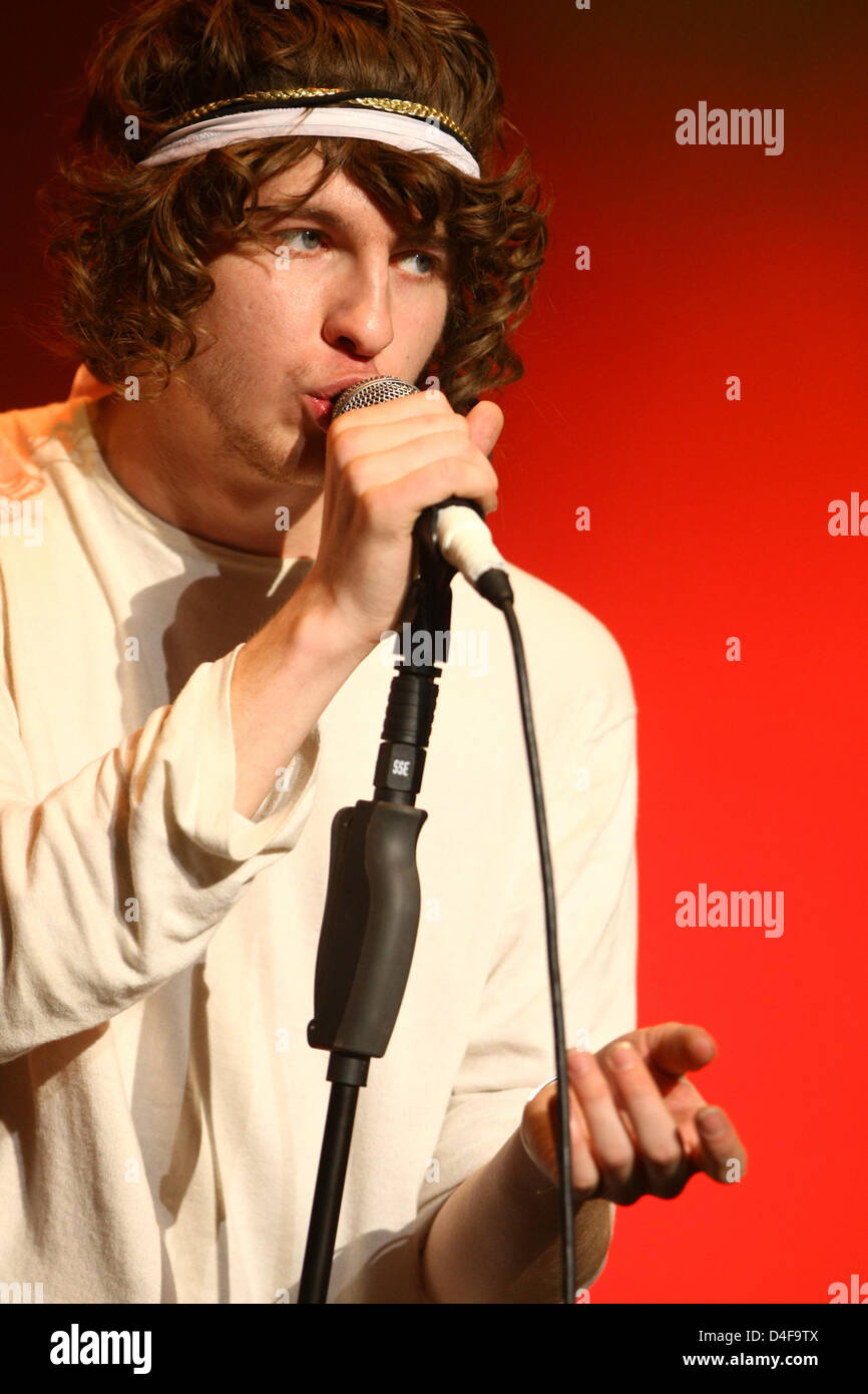The Kooks Frontman Front man of the band 'The Kooks' Luke Pritchard performs at the ...