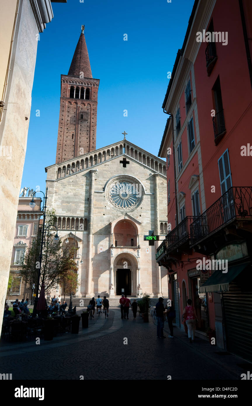 Italy, Emilia Romagna, Piacenza, Cathedral Stock Photo