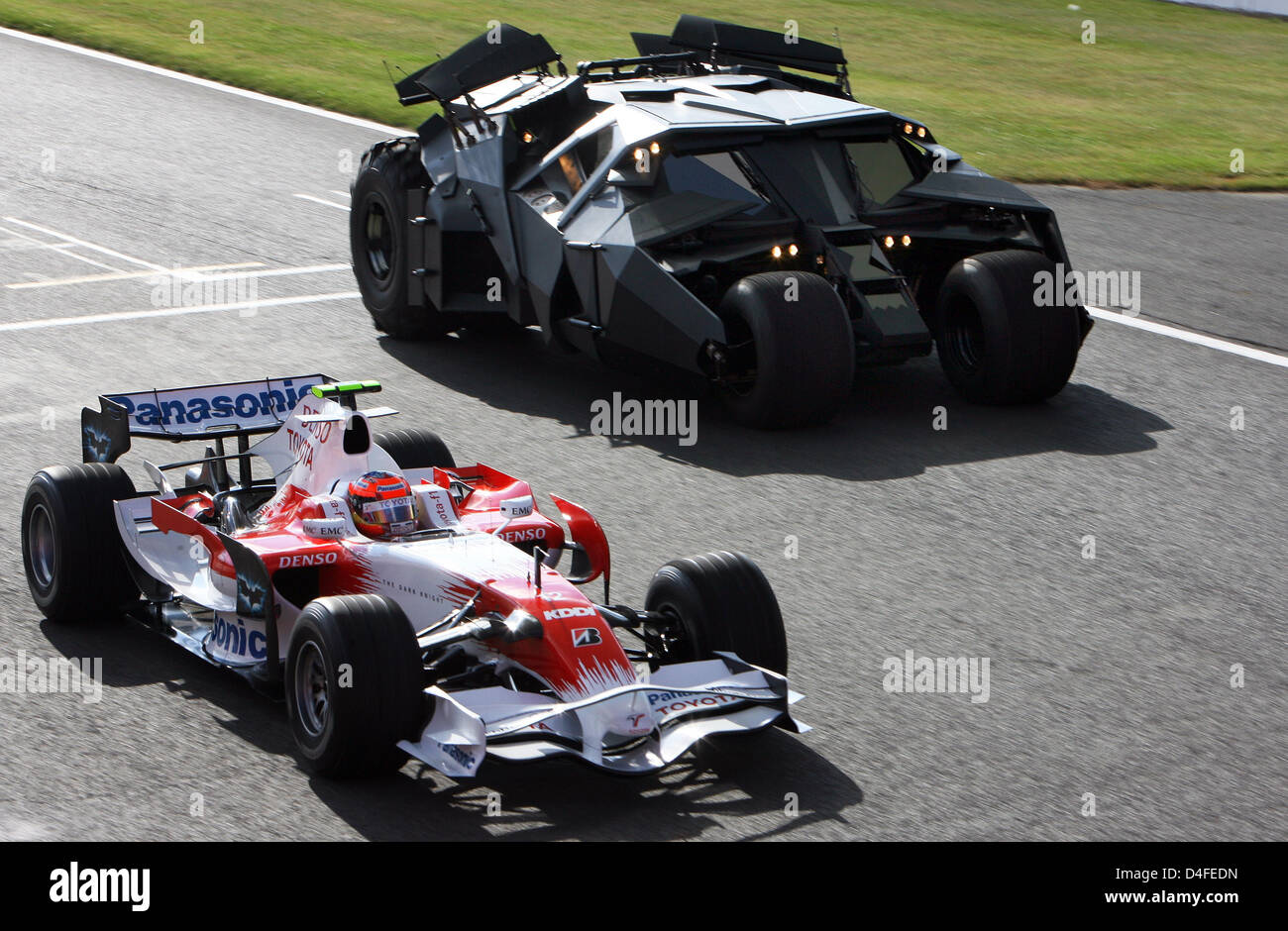 Custom car Tumbler, Batmobile on the basis of the buggy Stock Photo -  Alamy