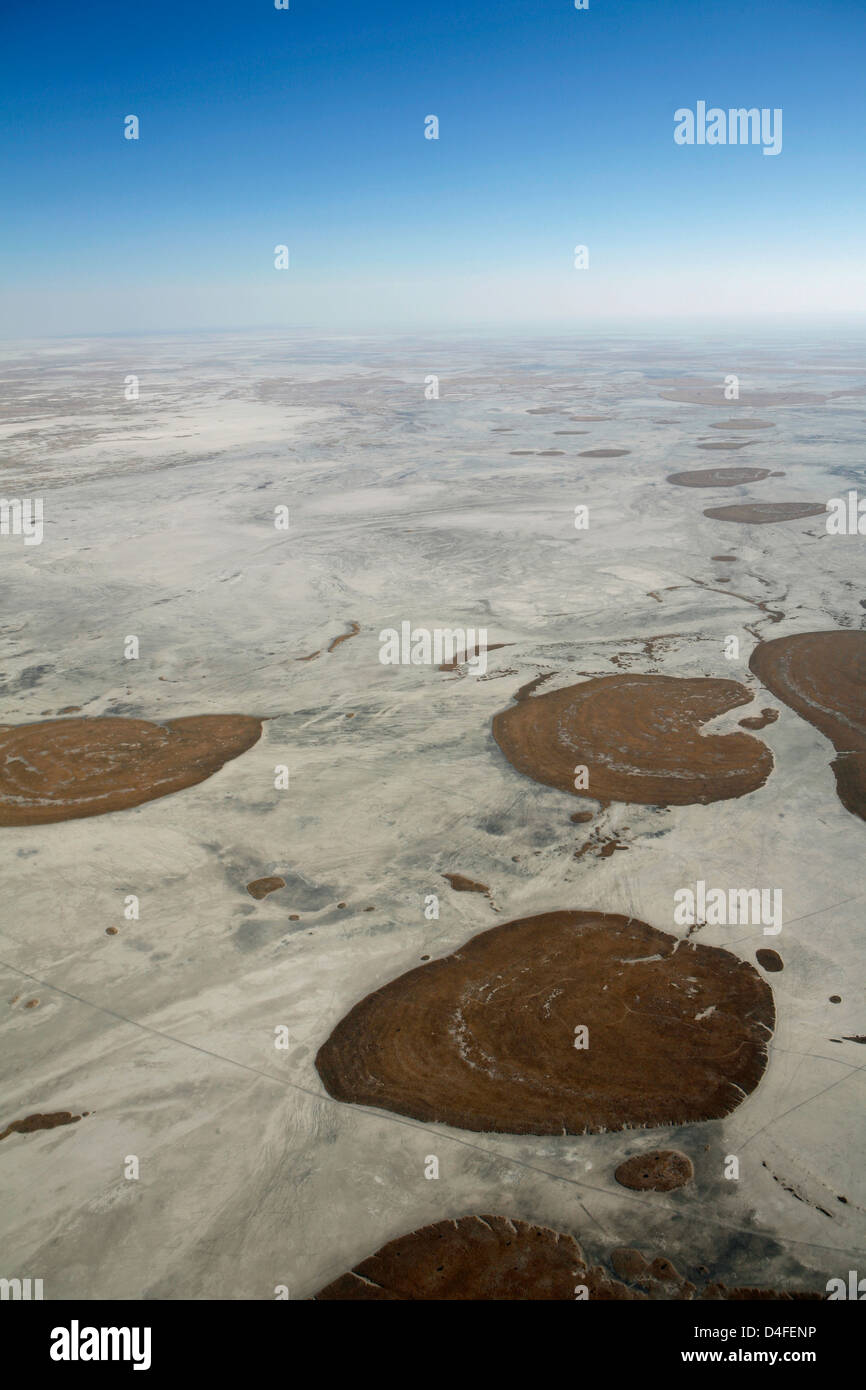 The Makgadikgadi salt Pan, northeastern Botswana Stock Photo Alamy