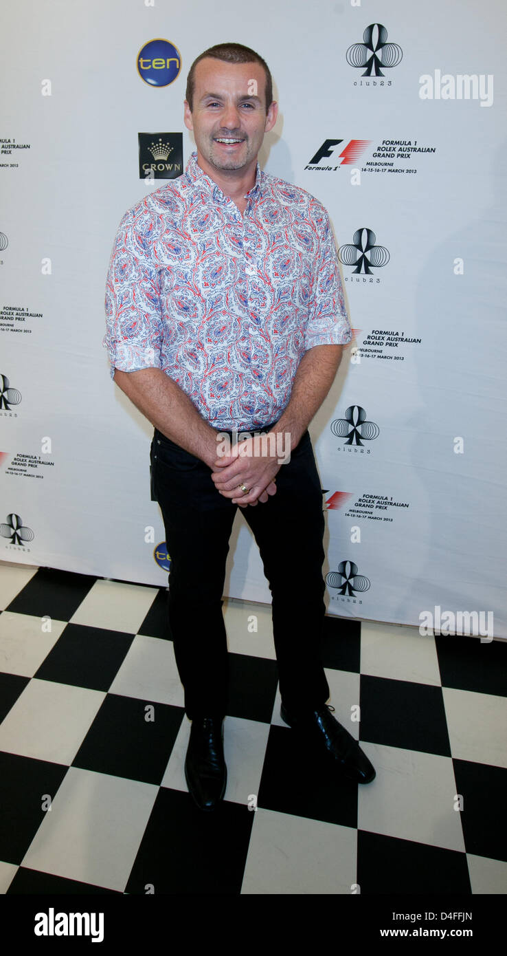 Ryan Moloney at the Club 23 Grand Prix Party, Melbourne Stock Photo Alamy