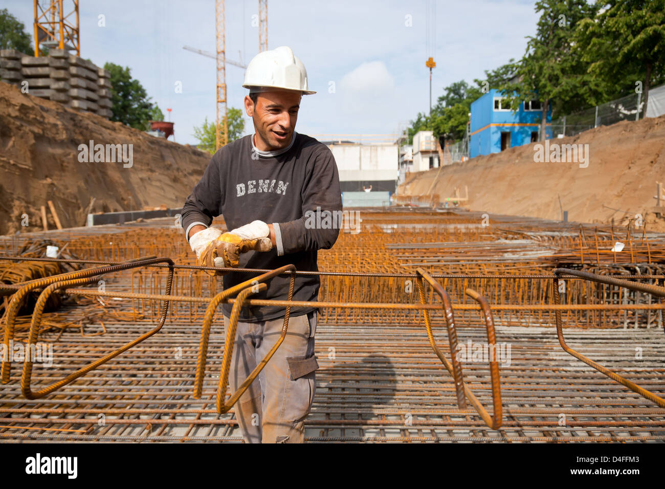 Berlin, Germany, site for residential condominiums Stock Photo Alamy