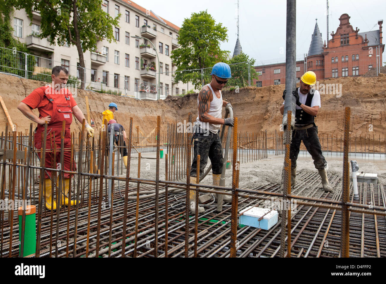 Berlin, Germany, site for residential condominiums Stock Photo Alamy