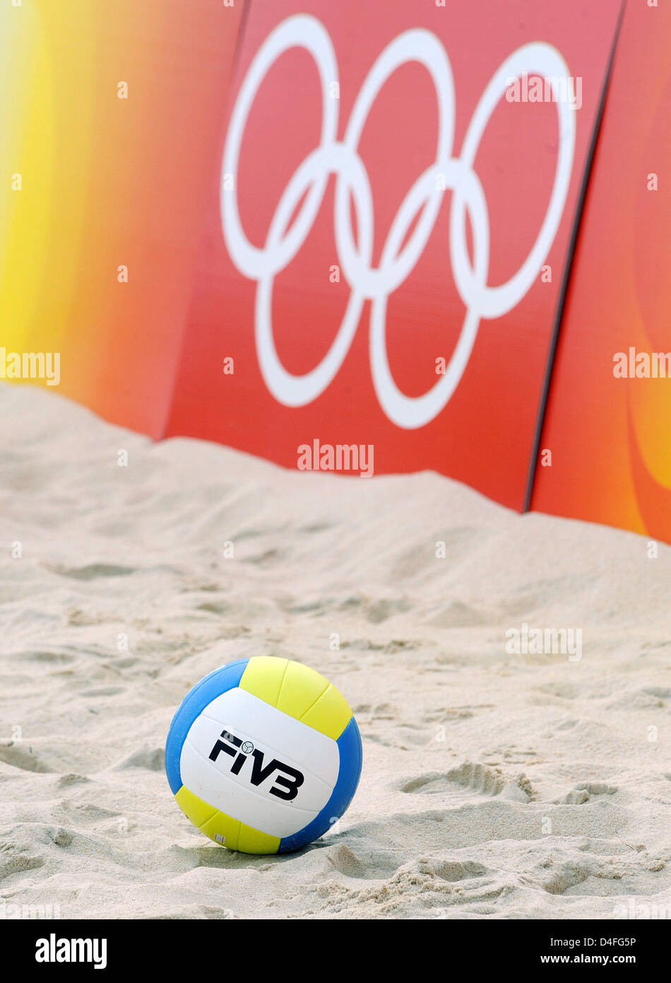 Beach volleyball china hi-res stock photography and images - Alamy