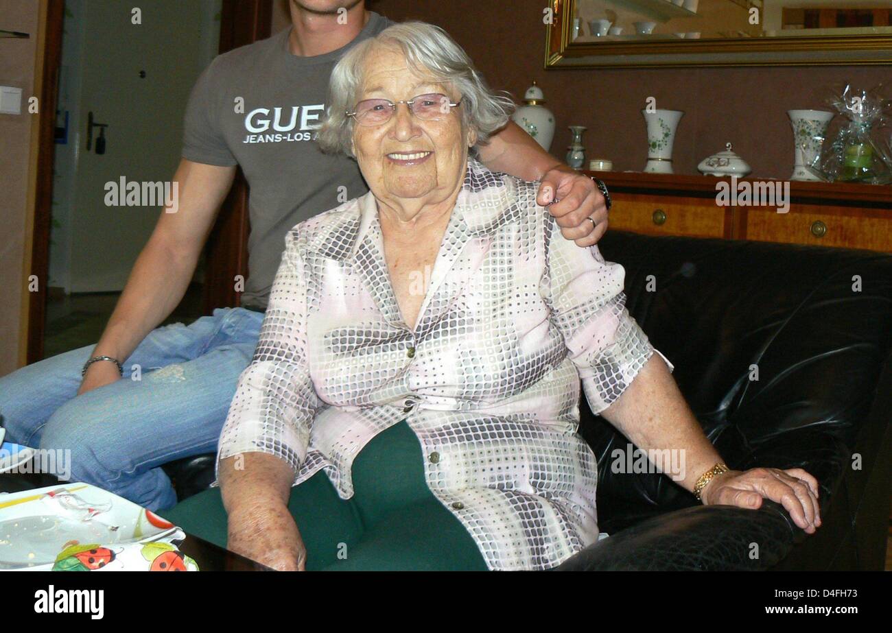 Helene Indenbirken, German grandmother of Hollywood actor Leonardo